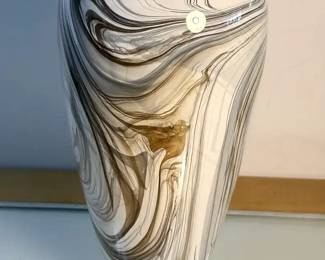 Dan Bergsma Signed Art Glass Vase