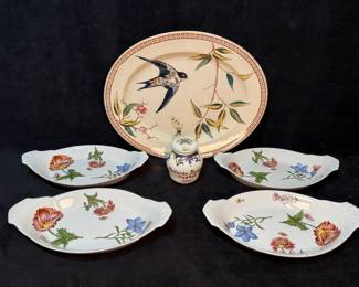 JF. Wilemans Foley Potteries Swallow Pattern Others