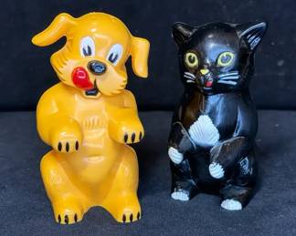 Fido Fifi Salt Pepper Shakers