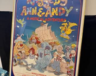 1977 Movie Poster for Raggedy Ann Andy A Musical Adventure