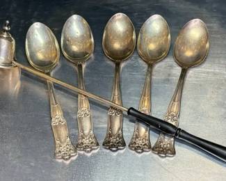 Gorham Sterling Spoons Candle Snuffer