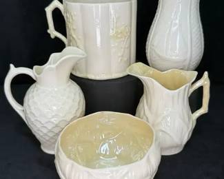 Collection of Irish Belleek Porcelain