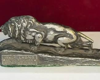 William E Lyons Real Estate Mortgage Co Paperweight