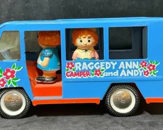 Buddy L Raggedy Ann Andy Camper toy vehicle