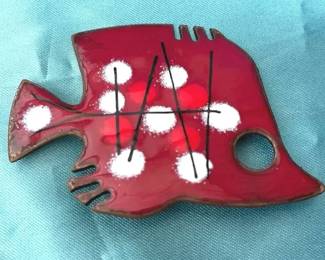 Harold Balazs Enamel Brooch
