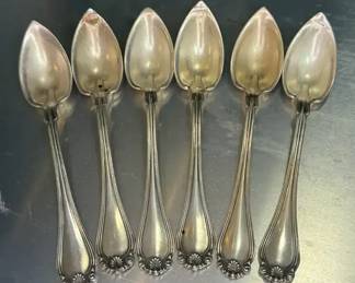 Dominick Haff Sterling Dessert Spoons