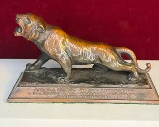 National Bearing Metals Corporation Advertising Paperweight