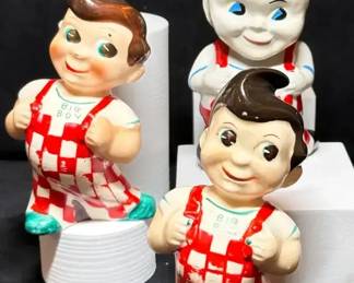 Bobs Big Boy Salt Pepper Shakers