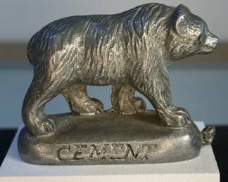 Golden State Portland Cement Company G.S.P.C. Co. Paperweight