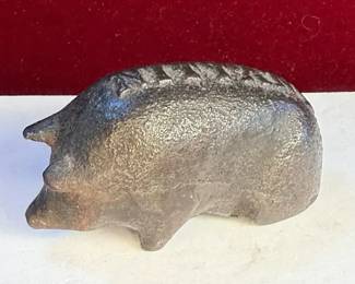 Nittany Furnace Advertising Pig Paperweight