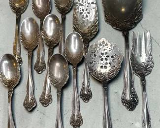 Simpson, Hall, Miller Co Sterling Flatware