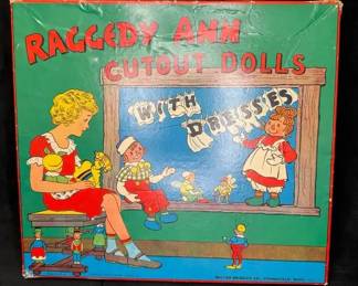1941 Milton Bradley Cut Out Set