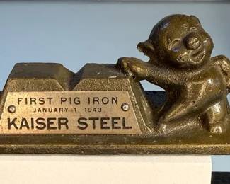 FIRST PIG IRON By KAISER STEEL