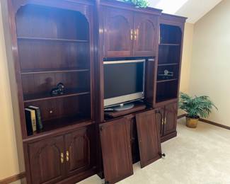 3 piece entertainment center