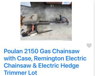 Poulan Chain Saw