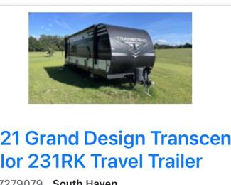 2021 Travel Trailer
