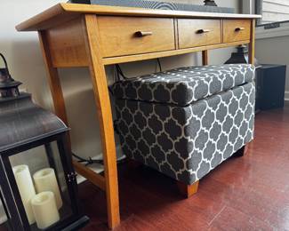 Wood TV stand 