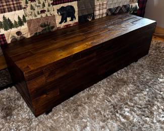 Wooden chest 