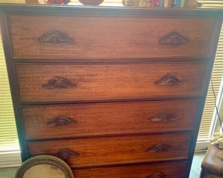 one of two Amana Iowa craftsmen made chest of drawers