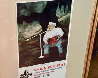 George Rodrigue print "BonTemp Roulee"