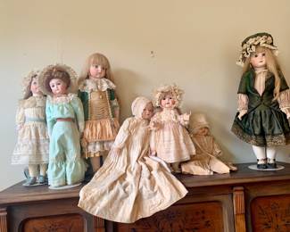antique porcelain dolls