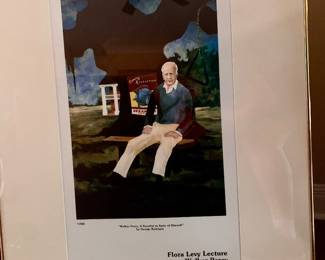 1982 print George Rodrigue of "Walker Percy"