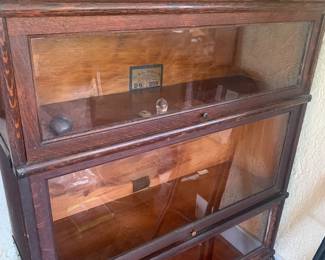 Globe 3 shelf Barrister Bookcase (no feet)