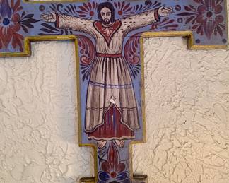 Folk Art Mexican Crucifix