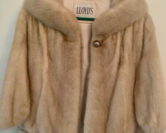 vintage fur cape