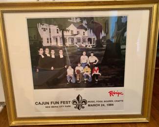 George Rodrigue print "St. Peter's College"