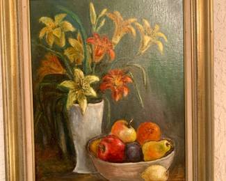 oil on board