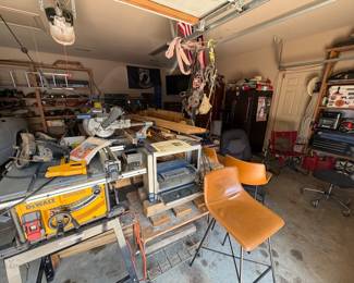 Table saws, drill press and more 