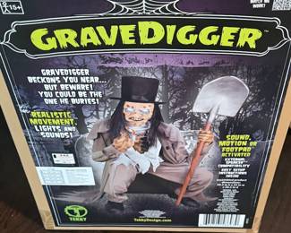 Halloween Grave Digger Animatronic  