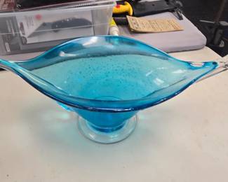 large piece of art glass 