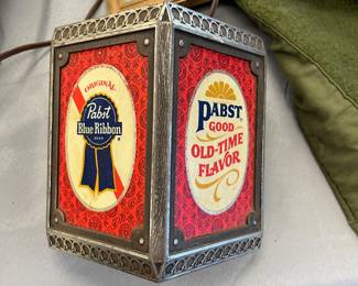 vintage Pabst blue ribbon light