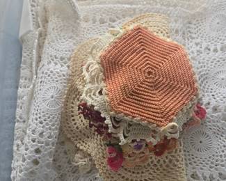 Doillies and linens 