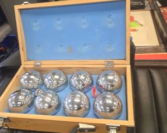 nice bocce ball set 
