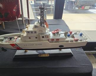Coast guard model ship 