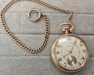 Masoic pocket watch front