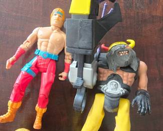 Vintage action figures and CHUCK NORRIS!!!