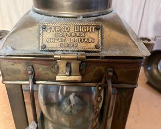 brass cargo light 