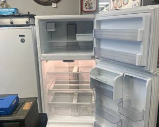 maytag deep freezer and maytag refrigerator both in really nice condition 
