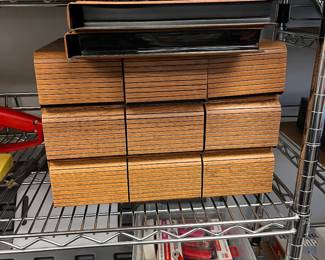 vintage cassette tape storage 