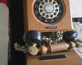 Vintage rotary phone 