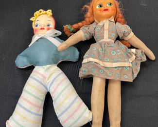 vintage rag dolls 