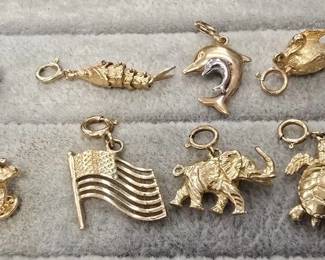 Gold Charms