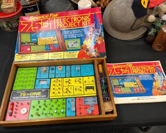 75 n one electronic profect kit vintage 