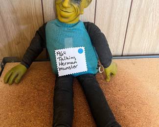 1960's Talking Herman Munster doll
