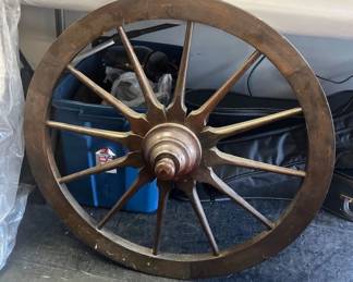 old wagon wheel 