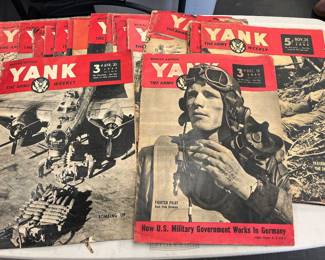 WWII Yank Magazines